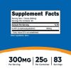 Nutricost 5-HTP Powder Mix 25 Grams (300mg Per Serving) - Non-GMO Supplement