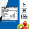 Nutricost BCAA Powder- 2:1:1 (Strawberry Kiwi) 60 Servings - Non-GMO Amino Acid Supplement