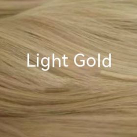 Women's Cosplay Front Lace Wig Sheath (Option: Light Gold-12INCH)