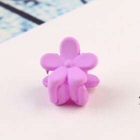 Flower mini hairpin (Color: PINK)