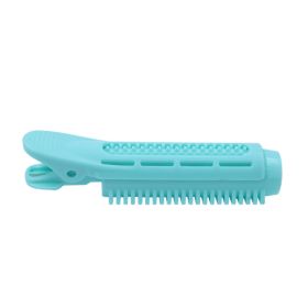 Hairdressing Clip Partition Clip Hair Natural And Seamless Styling Clip (Color: Blue)