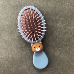 Portable Mini Wet And Dry Air Cushion Comb (Color: Blue)