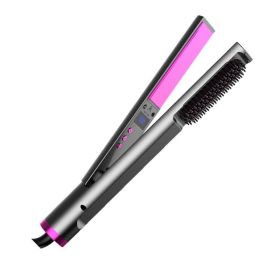 Hair Straightener With Straightening Comb (Option: US)