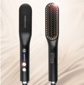 Multi-Functional Styling Comb Hair Comb Ceramic (Option: Black-EU)