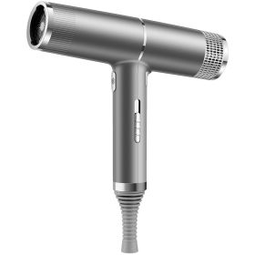 New Concept Hair Dryer Household Hair Dryer (Option: Grey-220V-Gift box)