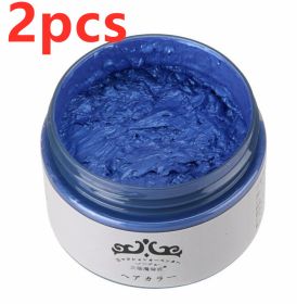 Hair Color Wax (Option: Blue 2pcs)