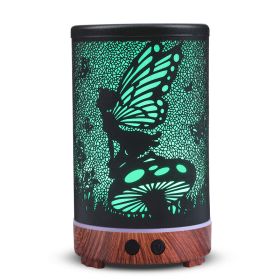 Household Flower Fairy Iron Art Hollow Aroma Diffuser (Option: Colorful-US)