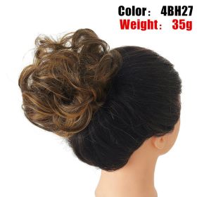 Wig hair circle (Option: Brown  Blond)