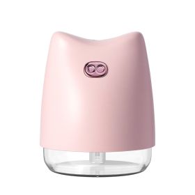 Little Electrical Appliances Dubai Pig USB Humidifier Car (Option: Pink-USB)