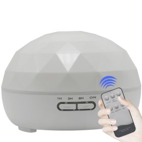 Ultrasonic aroma diffuser mute colorful night light (Option: White-US WiFi)