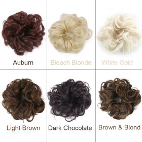 Wig hair circle (Option: Light Brown 2 pcs)