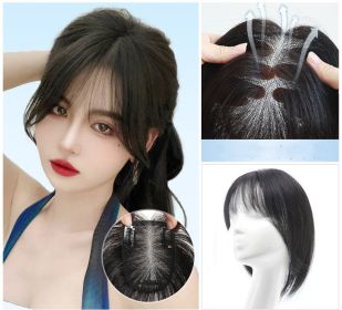 Women's Fashion Simple Net Eight Bangs Wig (Option: 5 Style)