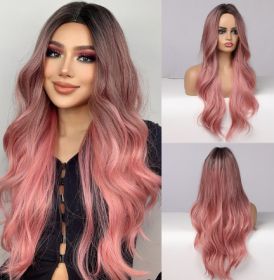 Chemical Fiber Wig Female Long Curly Hair (Option: DM04 2R973)