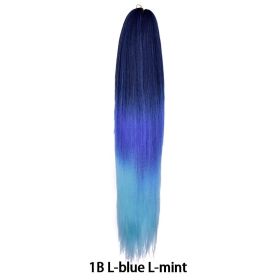 Kani Karen Silk Chemical Fiber Wig Braid Braided Hair Extension Pull Block Big Braid (Option: 7color)