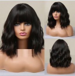 Gradual Golden Short Hair BOB Head Lifelike Chemical Fiber (Option: Lc0561 Color)