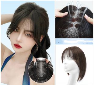 Women's Fashion Simple Net Eight Bangs Wig (Option: 6 Style)