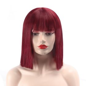 Full-head Wig Wigs In Stock Wholesale (Color: Red)