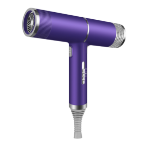 New Concept Hair Dryer Household Hair Dryer (Option: Purple-220V-Gift box)