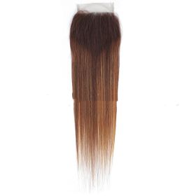 Piano Color Human Wigs Hair Piece (Option: 8Abundle Foam Hair Weft-18inch)