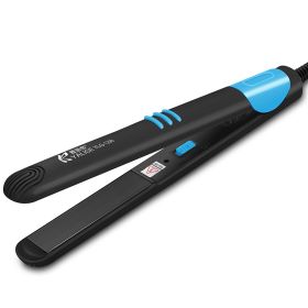 Fashion Ironing And Curling Dual Purpose Hair Straightener (Option: Blue-220V US)