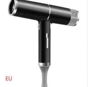 New Concept Hair Dryer Household Hair Dryer (Option: Black-EU-Color box)