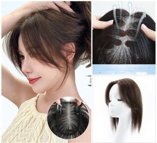 Women's Fashion Simple Net Eight Bangs Wig (Option: 4 Style)