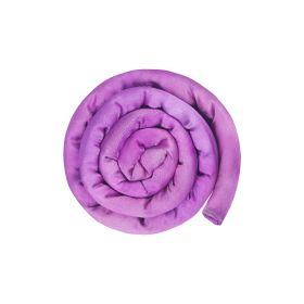 Spiral Lock Colored Dreadlocks Bendable Hair Band (Option: Tie Dye Deep Purple)