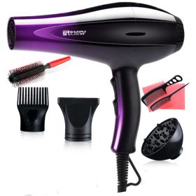 Household Heating And Cooling Air High-power Hair Dryer (Option: Buy 1 Get 8-Household 150CM Line-US)