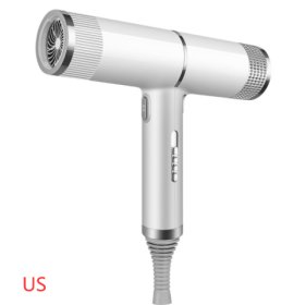 New Concept Hair Dryer Household Hair Dryer (Option: White-US-Gift box)