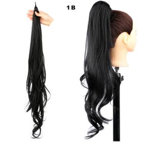 32inch Magic Stick High Ponytail Wig (Option: 1B)