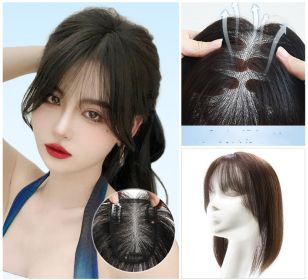 Women's Fashion Simple Net Eight Bangs Wig (Option: 8 Style)