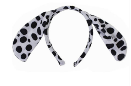 Performance Cartoon Animal Headband Plush Headdress (Option: Dalmatian)