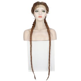 Front Lace Two Braids Wig Headband (Option: 1BT27)