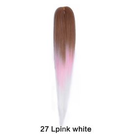 Kani Karen Silk Chemical Fiber Wig Braid Braided Hair Extension Pull Block Big Braid (Option: 15color)