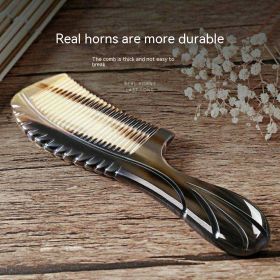 Sandalwood Sandalwood Comb Men And Women Comb (Option: 18CM Handle Carved Comb)