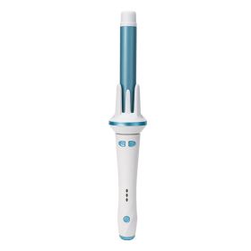 Electric Rotating Non-invasive Hair Iron Large Volume Wave Volume Female (Option: Blue-US)