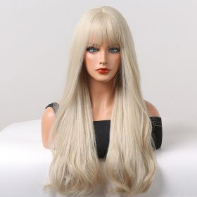 Chemical Fiber Wig Female Long Curly Hair (Option: DM03 6089)