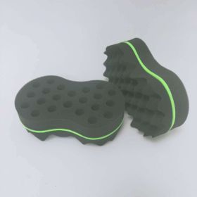 Special Sponge Comb For Hair Sweeping (Option: Large-Green)